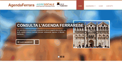 Desktop Screenshot of agendaferrara.it